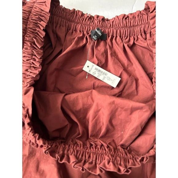 NWT MADEWELL- Poplin Mini Dress Sizes XS - Picture 6 of 9